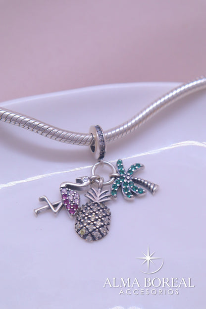CHARMS ISLA ENCANTO PLATA LEY 925
