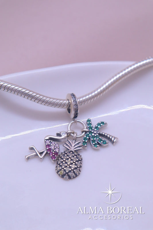 CHARMS ISLA ENCANTO PLATA LEY 925