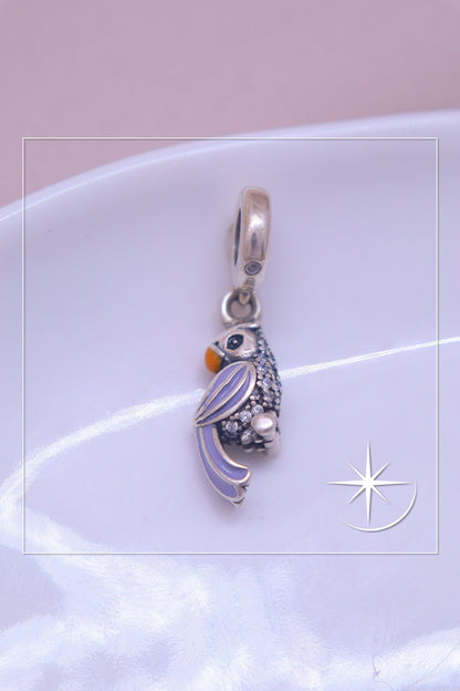 CHARMS DULCE AVE PLATA LEY 925