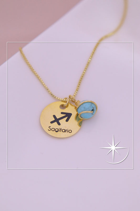 COLLAR SIGNO ZODIACAL SAGITARIO