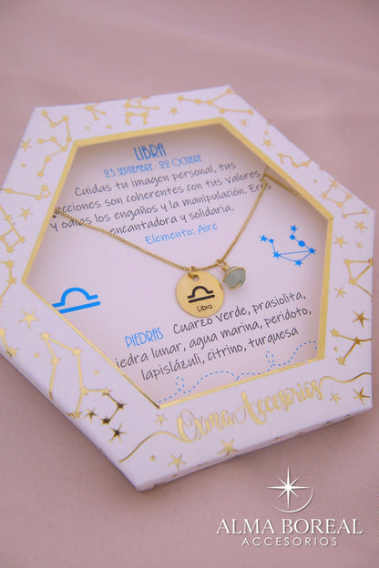 COLLAR SIGNO ZODIACAL LIBRA