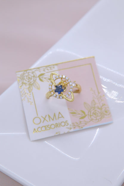 ANILLO SATURNO GIRATORIO