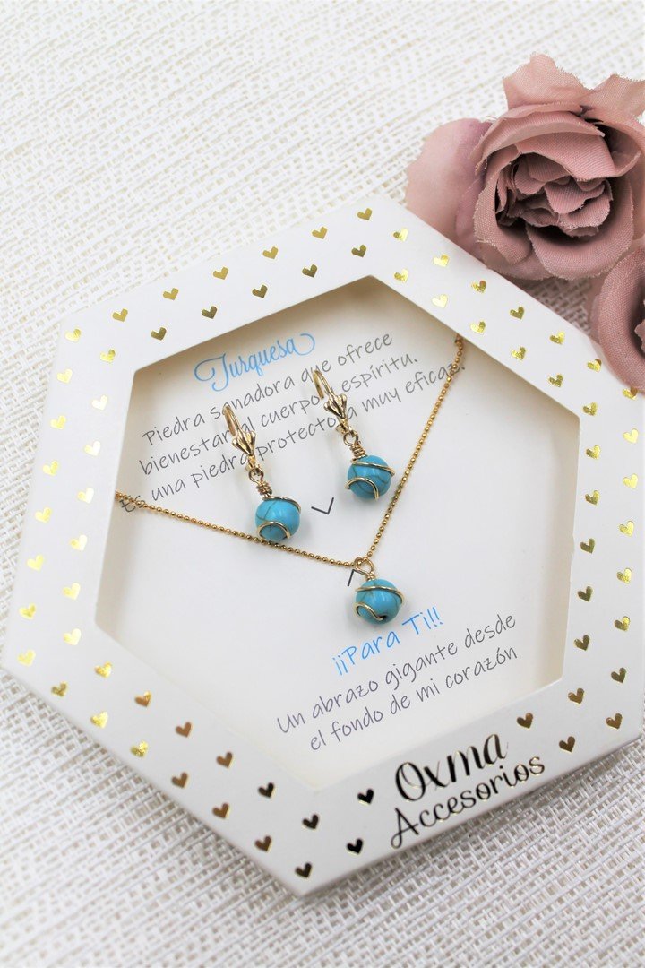 conjunto piedra natural