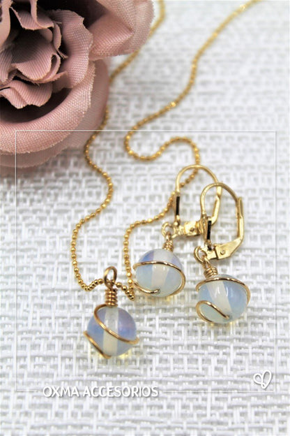 conjunto piedra natural