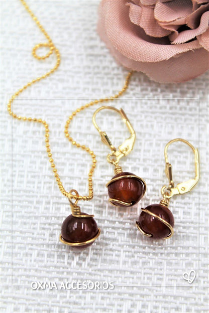 conjunto piedra natural