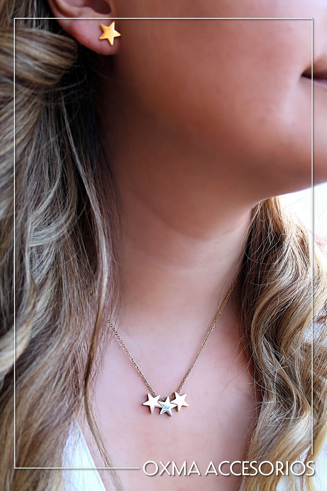 conjunto estrellas tricolor