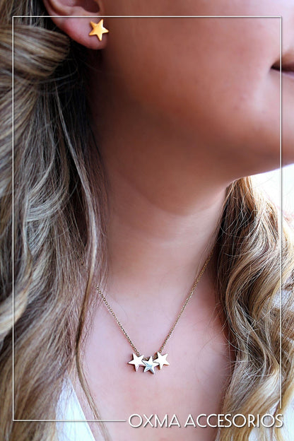 conjunto estrellas tricolor