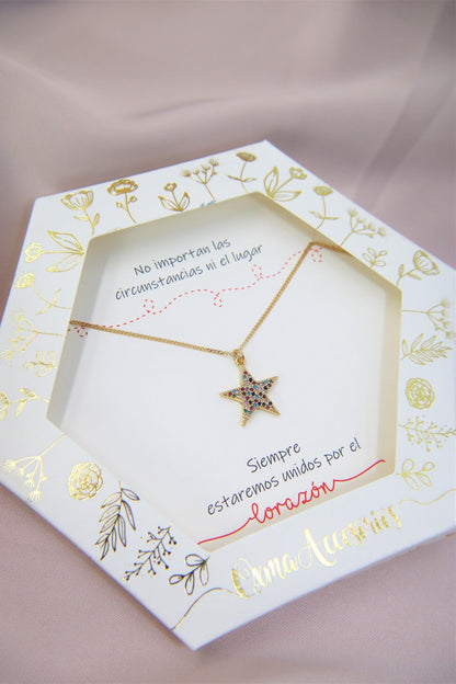 COLLAR ESTRELLA COLORES