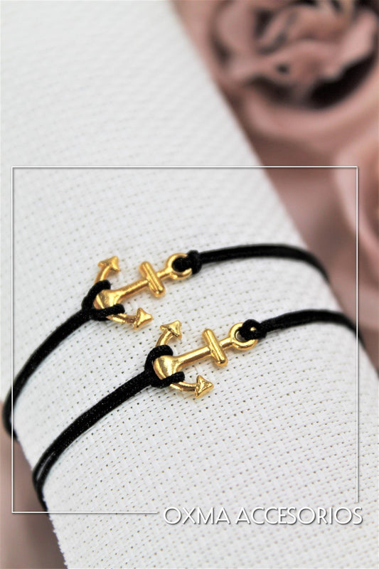 pulseras juntos-anclas
