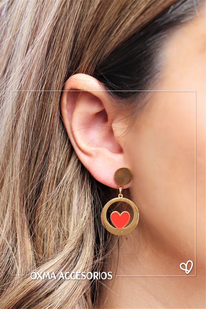 aretas corazon rojo