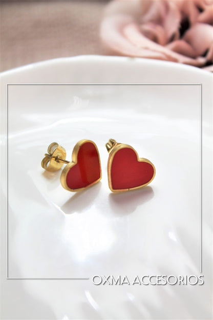 topos corazones de colores 